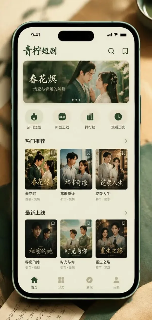 星芽短剧 APP 界面 - 星芽短剧 星芽短剧 APP 手机端界面预览